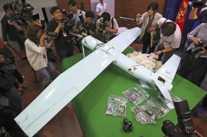 S Korea launches jets, fires shots after North flies drones